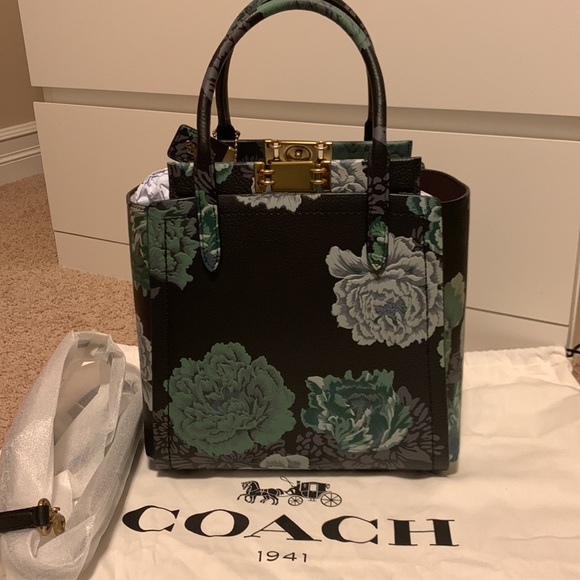 SOLD! Coach Troupe Tote With Kaffe Fassett Print - Picture 4 of 7